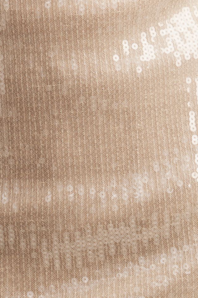Hutch Long-Sleeve Sequin Mesh Mini Dress
