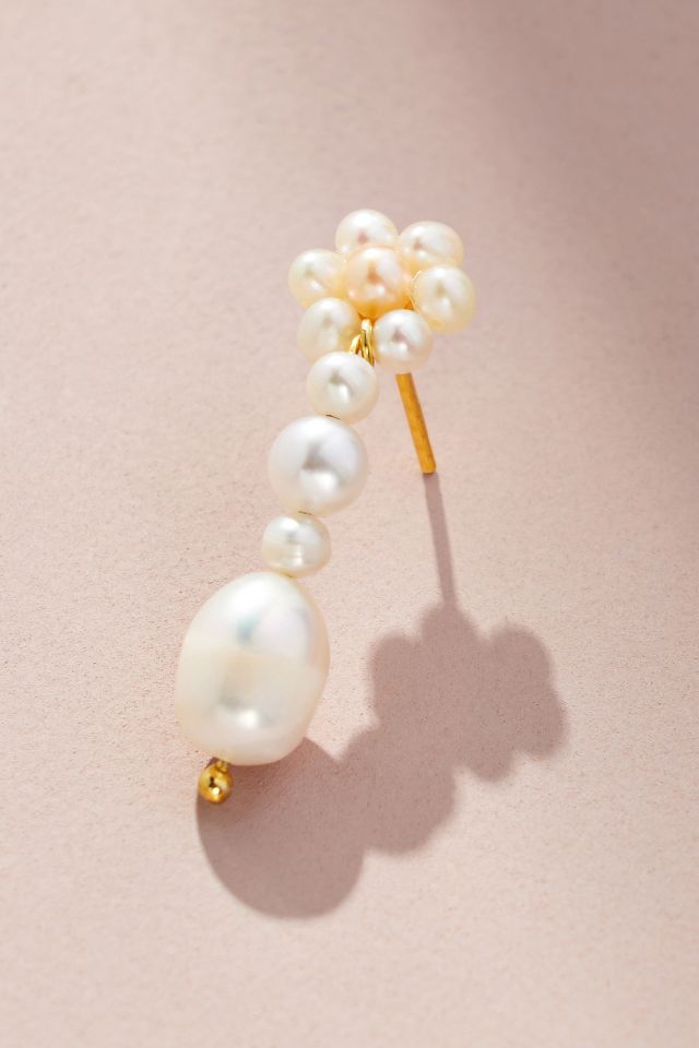 Bonvo Rina Pearl Drop Earrings | Anthropologie