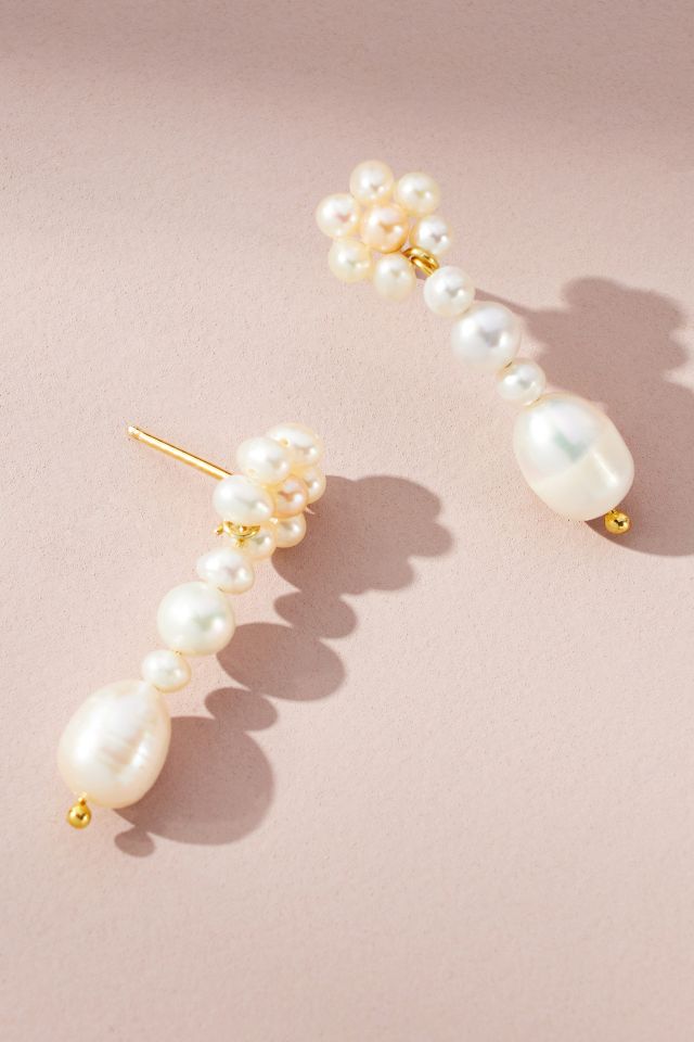 Bonvo Rina Pearl Drop Earrings