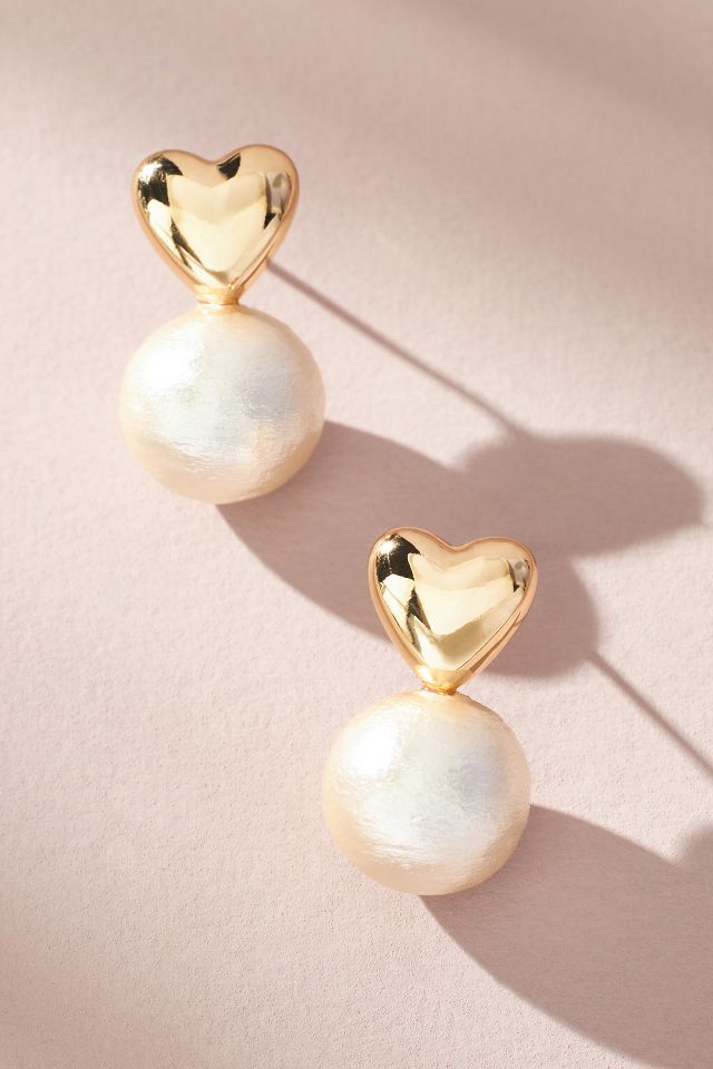 Anthropologie on sale pearl earrings