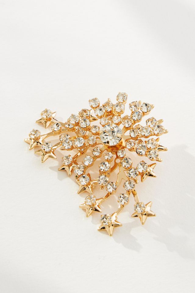 Spiked Star Post Earrings #1