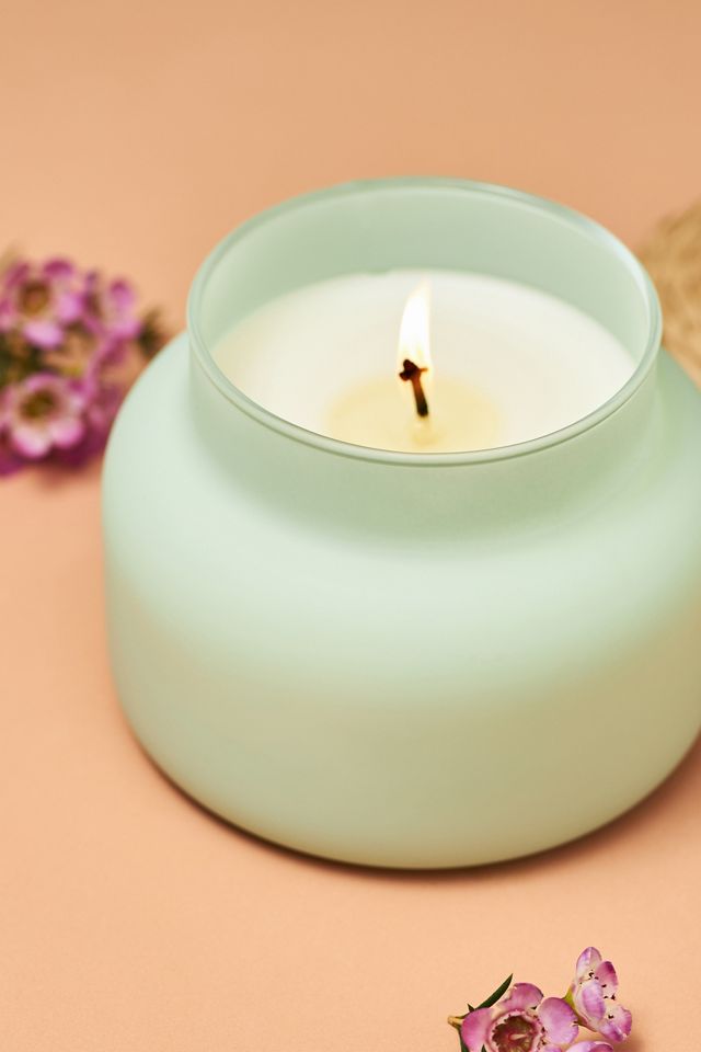 Capri Blue Volcano Rattan Lid Jar Candle #1