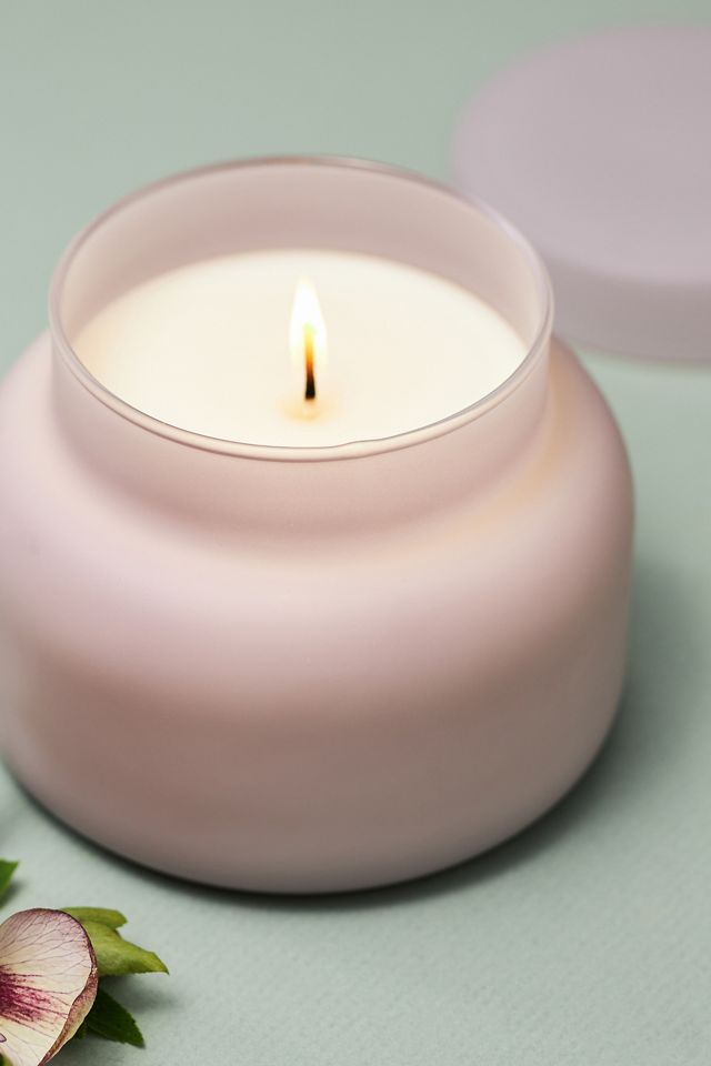 Capri Blue Volcano Matte Glass Jar Candle #1