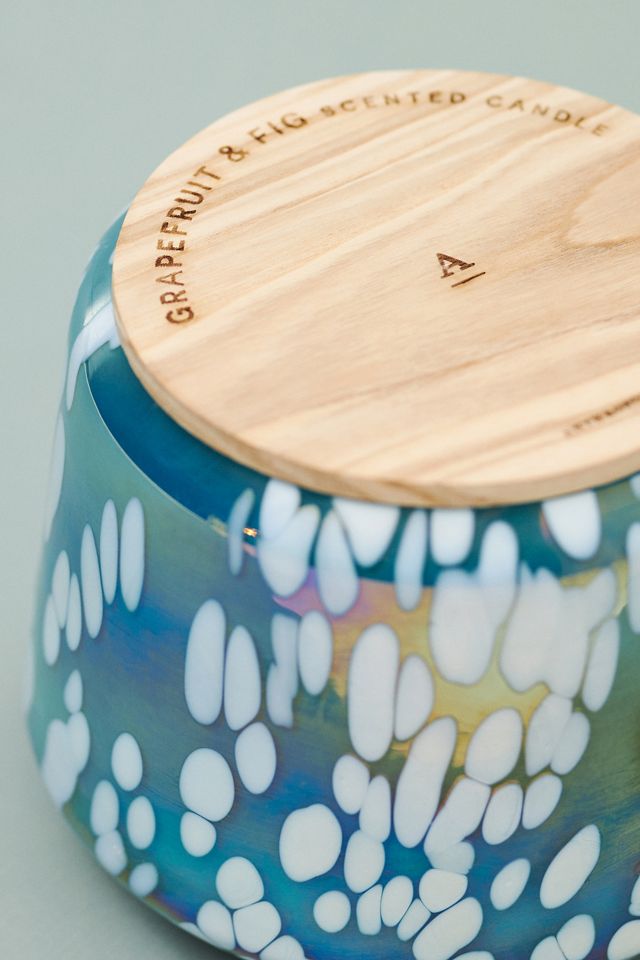 By Anthropologie Fruity Grapefruit & Fig Glass Candle #6
