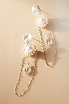 Adorn Pili Alma Pearl Earrings