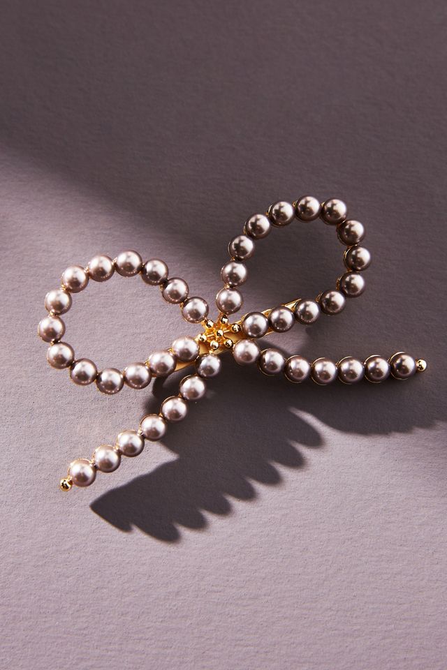 Pearl Bow Brooch | Classy Bow Brooch | Treasures of Pearl