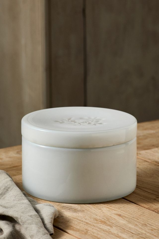 Metallic Floral Candle #3