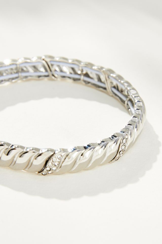 Ribbed Bangle Bracelet | Anthropologie