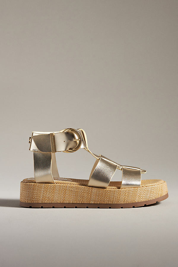 Circus Ny By Sam Edelman Katy Gladiator Sandals In Gold