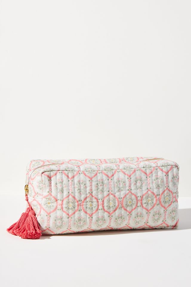 Tassel Printed Cosmetic Bag