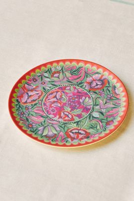 Alexandra Farmer The Flock Melamine Dinner Plate