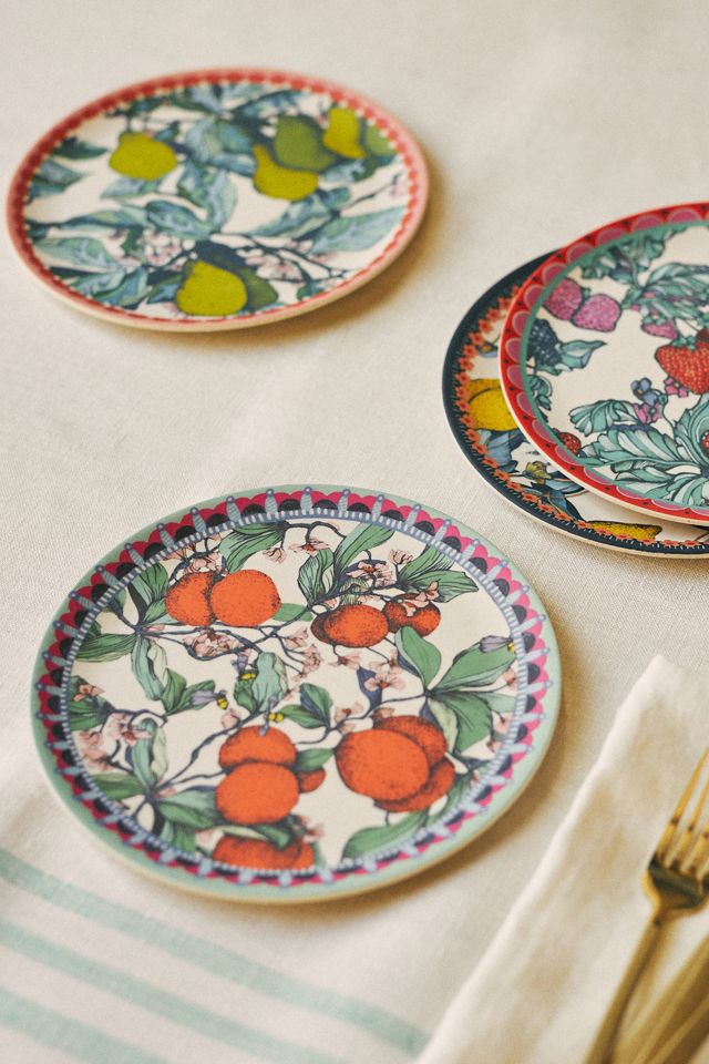 Alexandra Farmer The Flock Melamine Side Plate #1