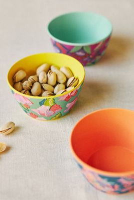 Alexandra Farmer The Flock Melamine Nut Bowls, Set of 3