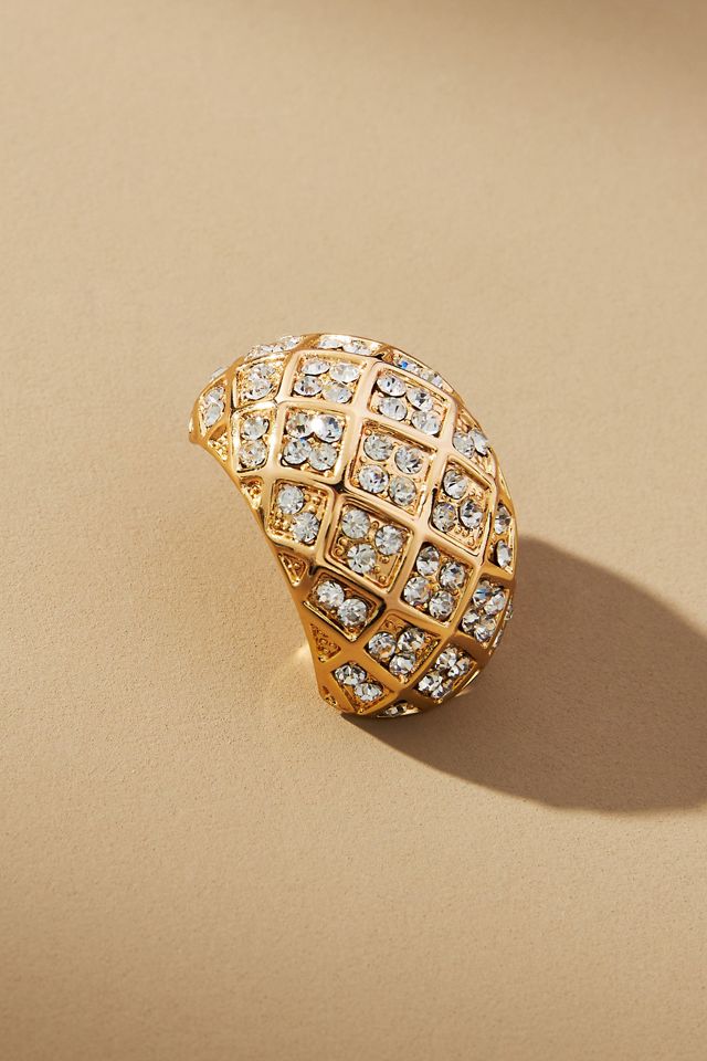 The Restored Vintage Collection: Crystal Hoop Earrings #1