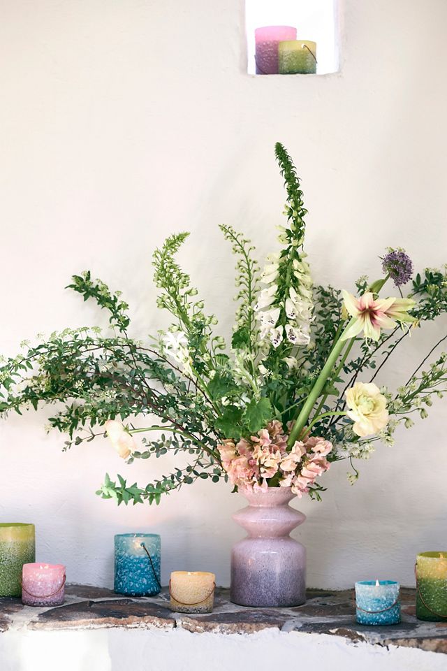 Sanded Glass Vase #2