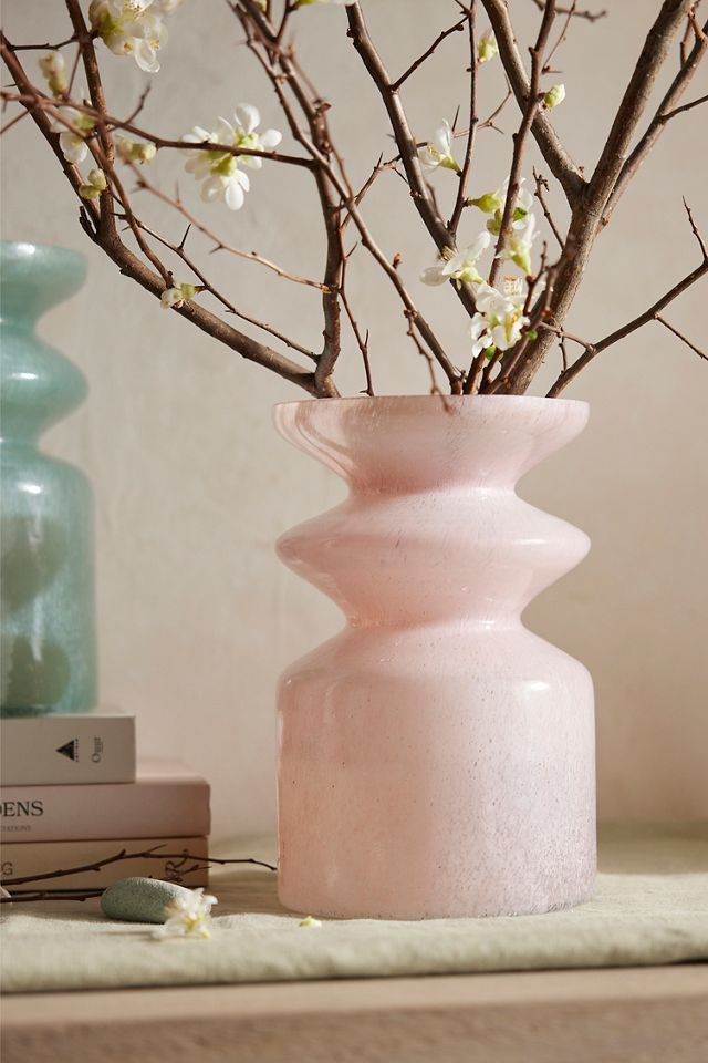 Sanded Glass Vase #1