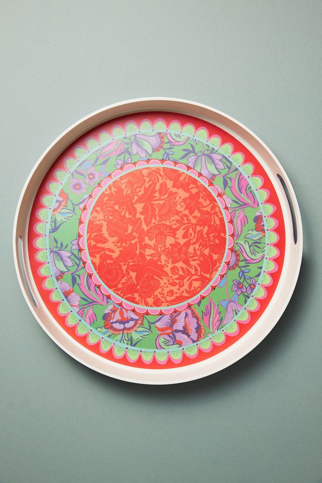 Alexandra Farmer The Flock Melamine Tray #1