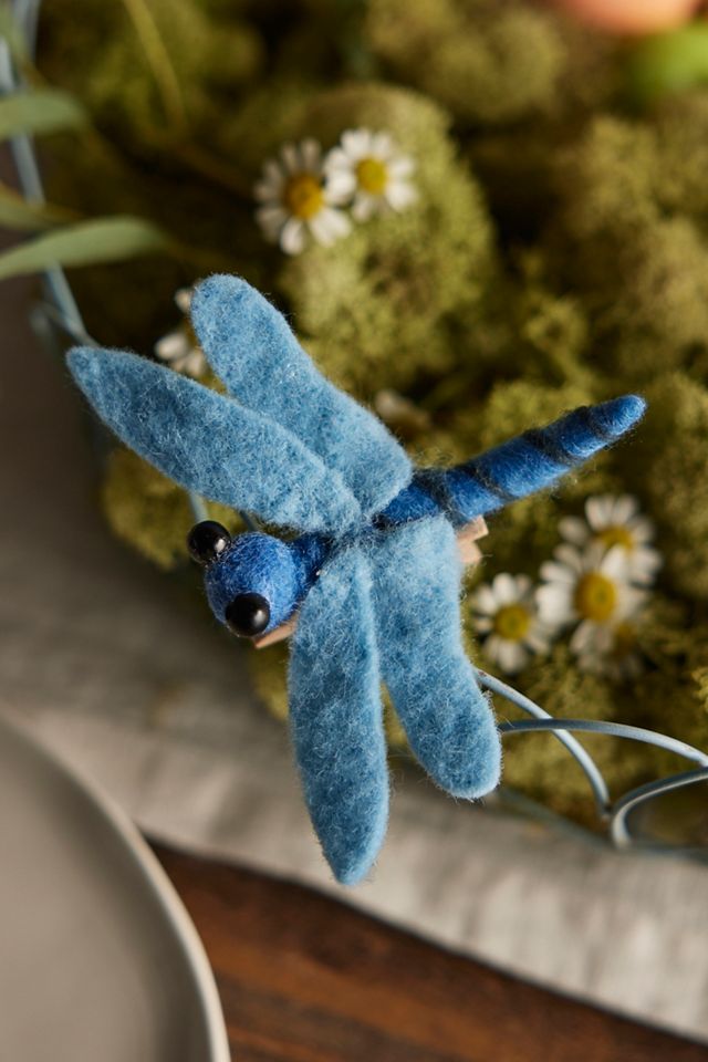 Felted Critter Bug Clips, Set of 5 | AnthroHome