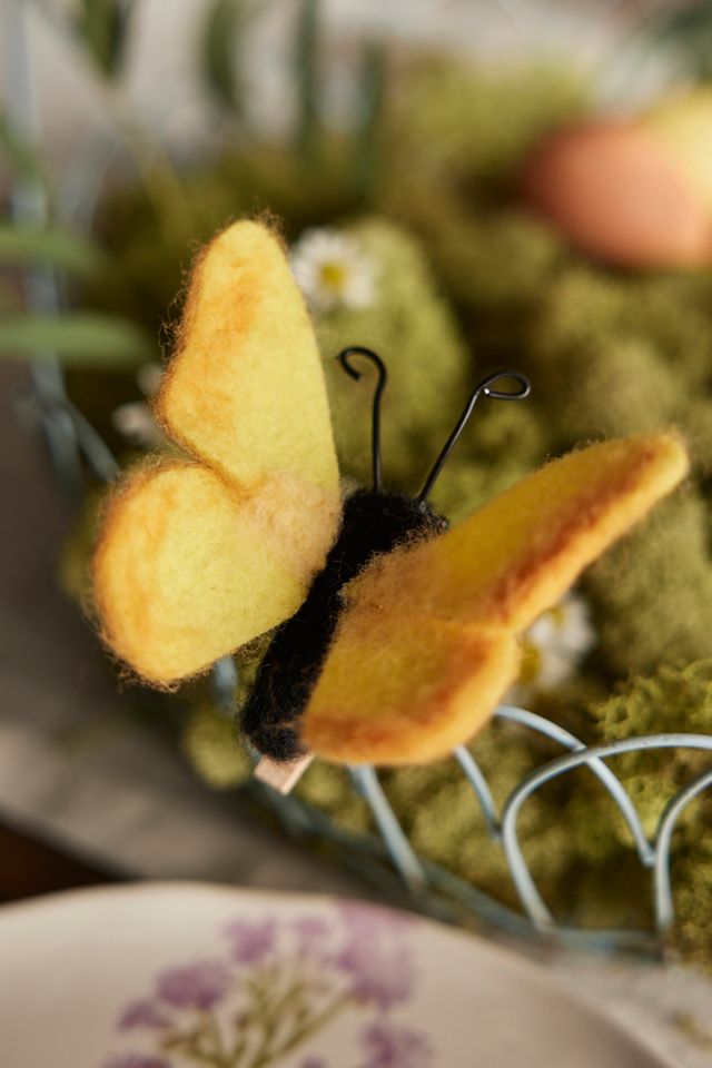 Felted Critter Bug Clips, Set of 5 | AnthroLiving