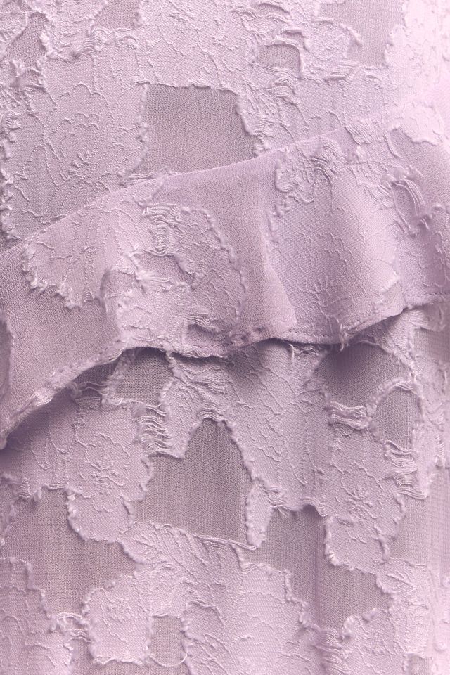 BHLDN Kira Sleeveless Chiffon Ruffled Midi Dress #4