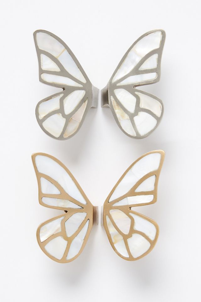 Delia Mother-of-Pearl Pulls, Set of 2 #2