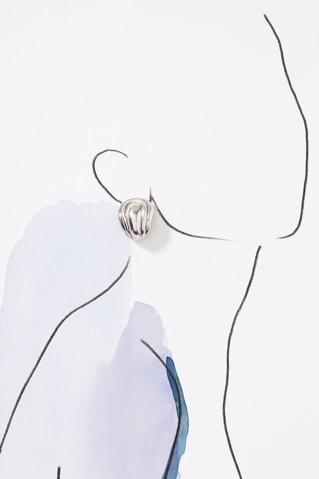 The Restored Vintage Collection: Grooved Drop Earrings #2