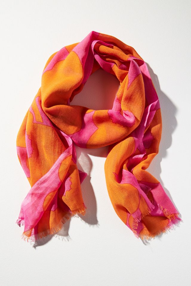 Marimekko Fiore Unikko Scarf | Anthropologie