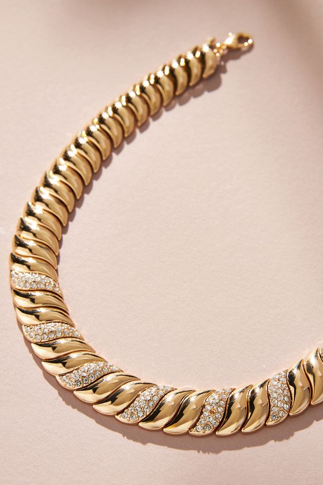 80's Sparkle Collar Necklace #2