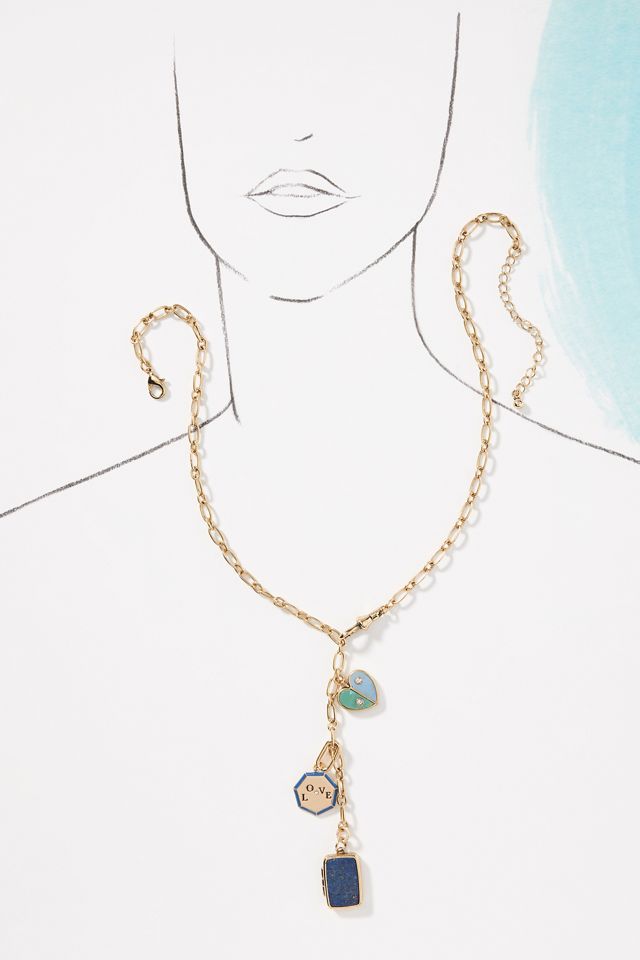 Love Heart Charm Necklace #2