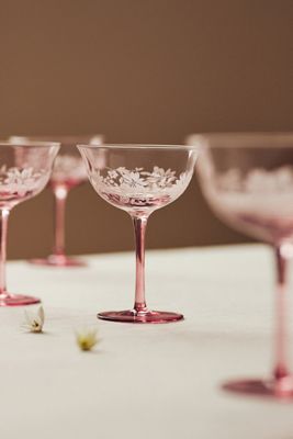 Mae Coupe Glasses, Set of 4