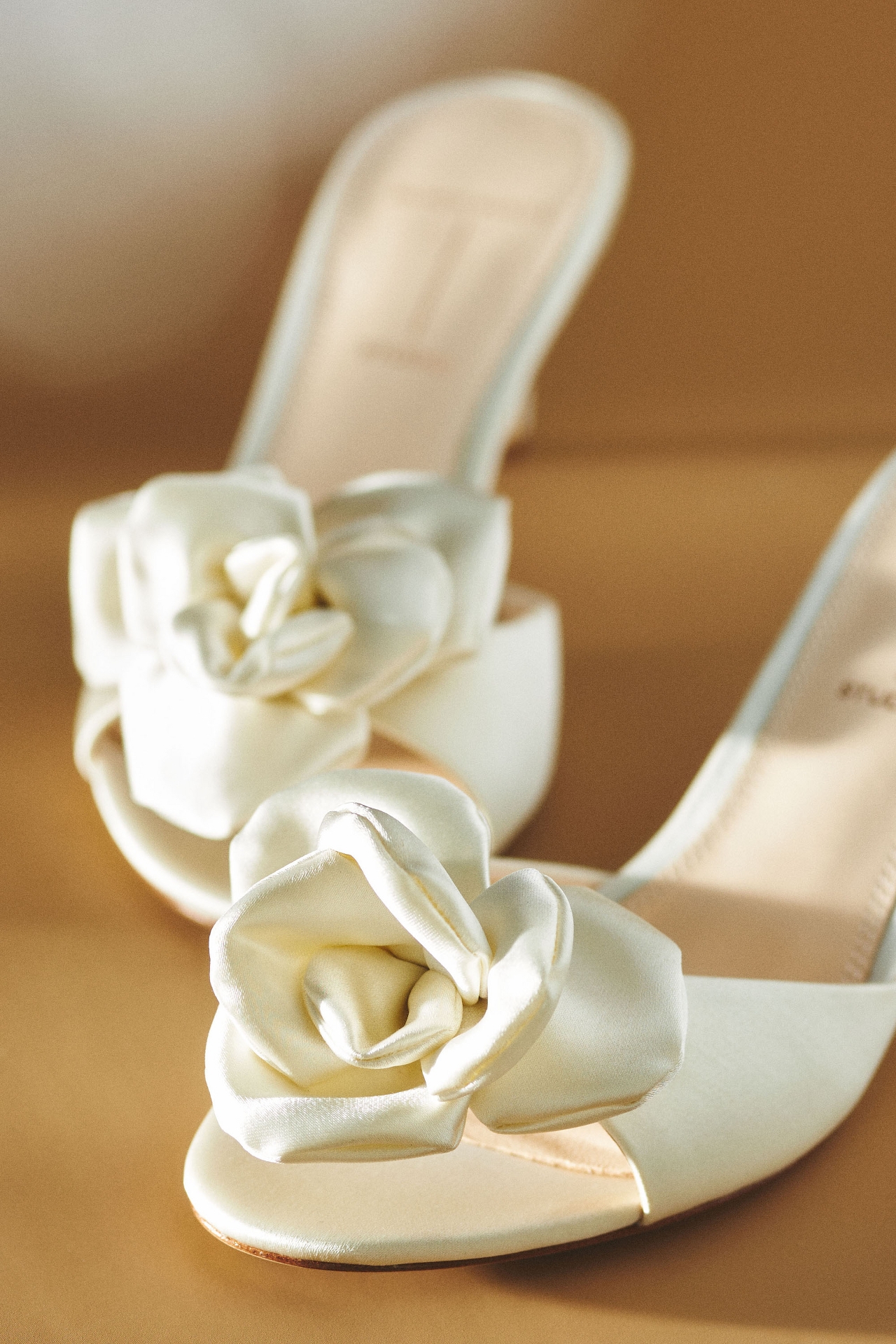 Black Suede Studio Josephina Rosette Heels