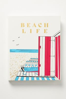 Beach Life: Leather-Bound Edition Hardcover Coffee Table Book