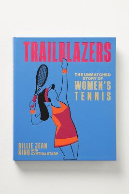 Shop Anthropologie Trailblazers: The Unmatched Story Of Women's Tennis Jacket In Blue