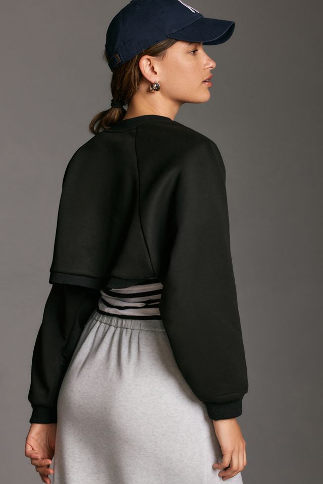 By Anthropologie Knit Sweatshirt Shrug #1
