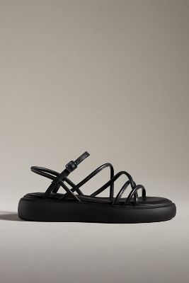Vagabond Blenda Platform Sandals In Black