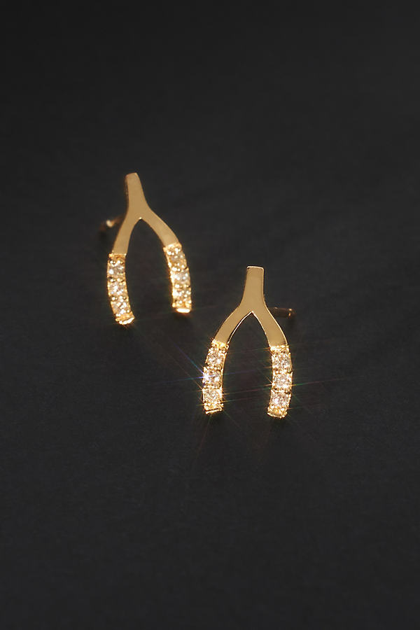 Set & Stones Florence Stud Earrings In Gold
