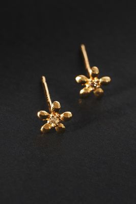 Set & Stones Moscow Stud Earrings In Gold