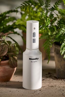 Terrain Rechargeable Automatic Plant Mister In White