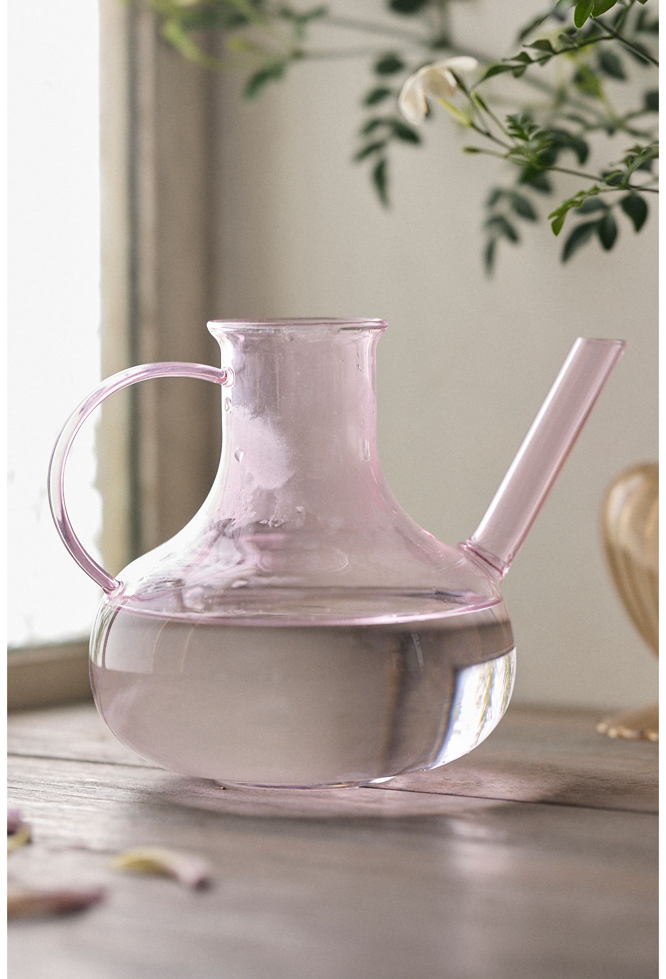 Rose Glass Watering Can - Multi, Standard, One Size