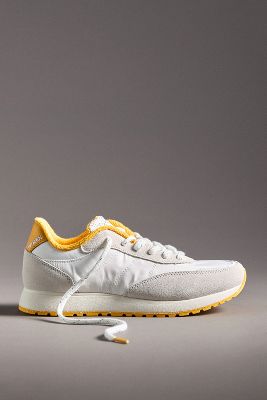 Shop Woden Nellie Vintage Sneakers In Yellow