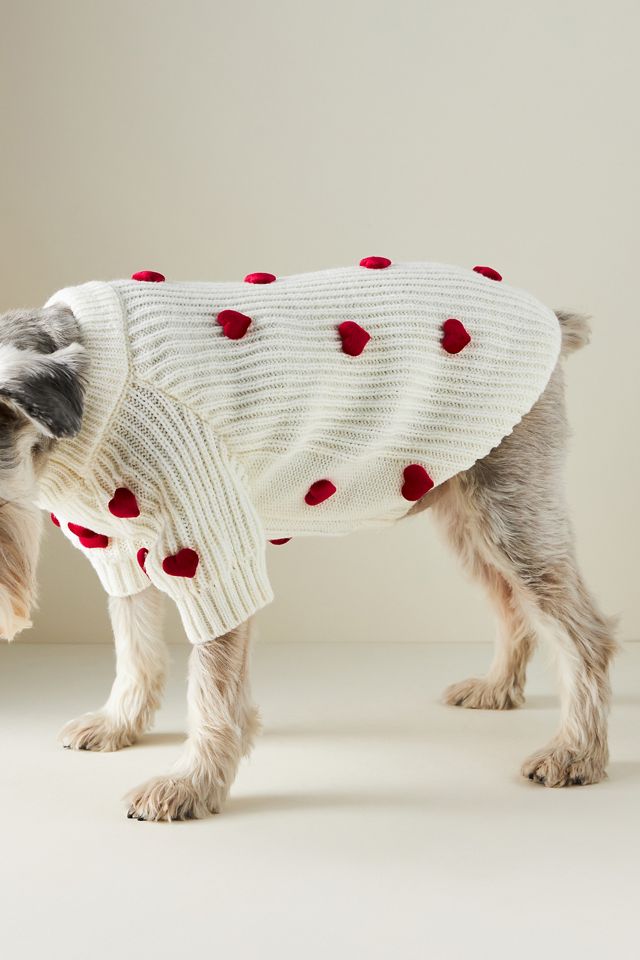 Anthropologie 3D Motif Dog Sweater #1
