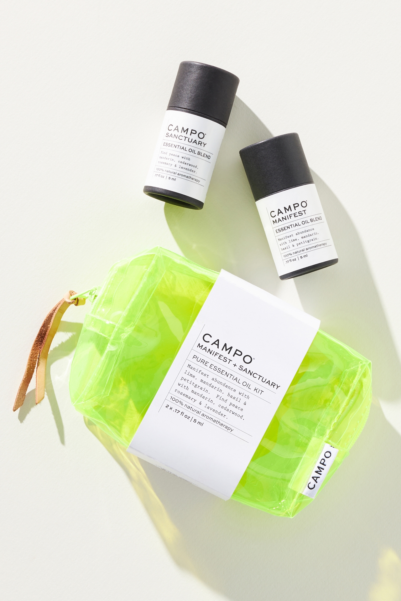 CAMPO MANIFEST + SANCTUARY Pure Essential Oil Kit