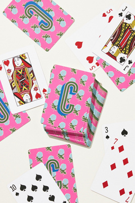 Clairebella Maya Monogrammed Playing Cards
