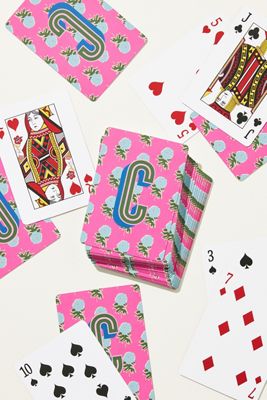 Clairebella Maya Monogrammed Playing Cards