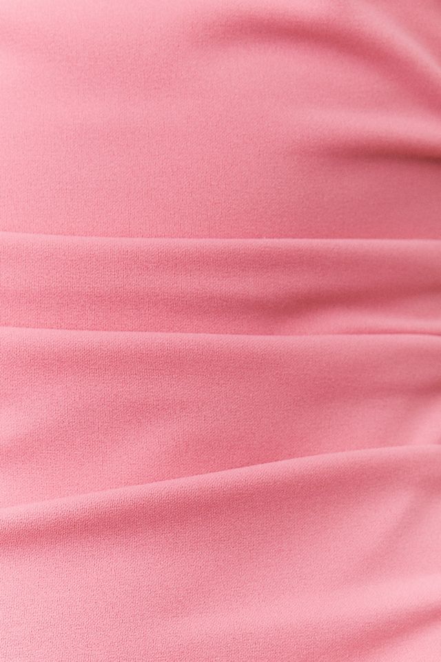 BHLDN Blair Stretch Crepe High-Neck Mini Dress #4
