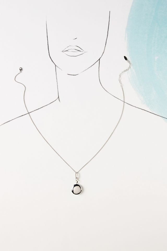 Round Locket Necklace #3