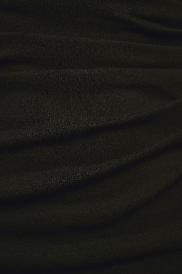 BHLDN Kennedi High-Neck Stretch Crepe Midi Dress #11