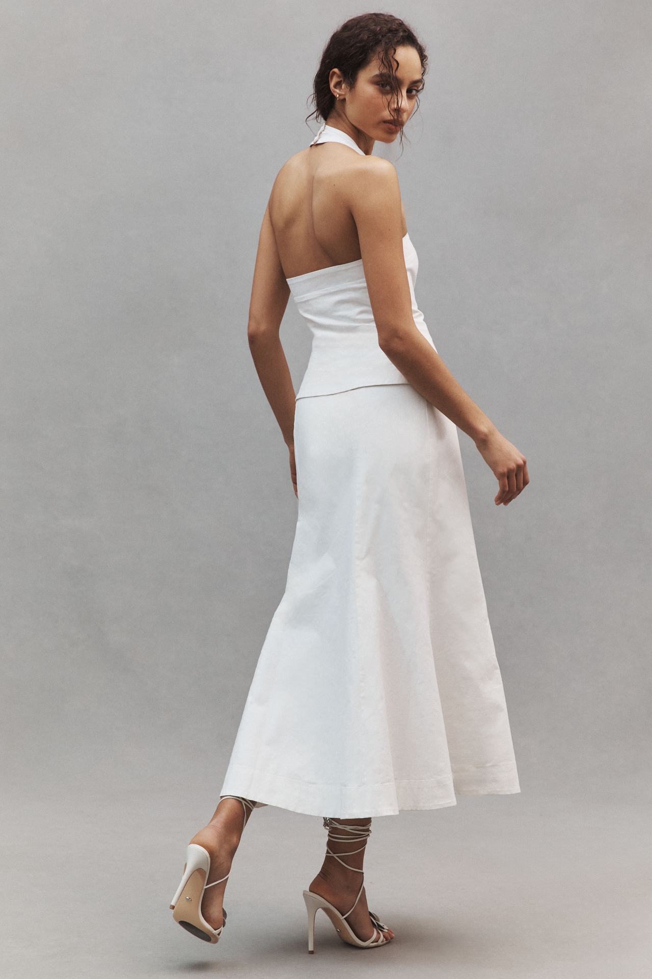 BHLDN Jayne Halter Midi Dress