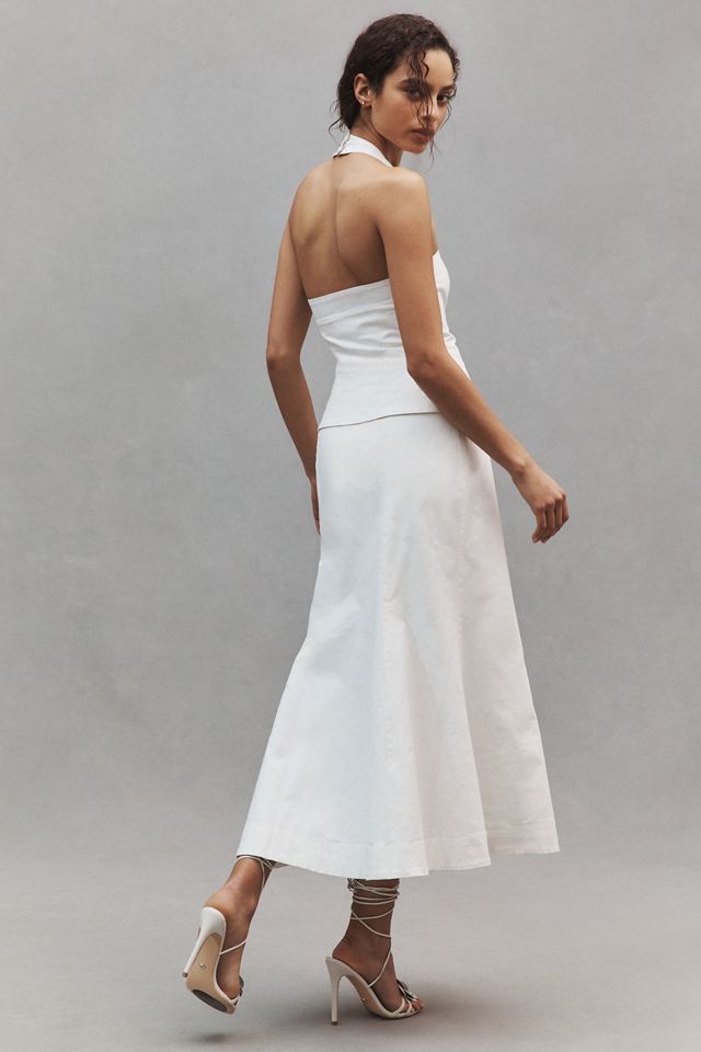 BHLDN Jayne Halter Midi Dress #2