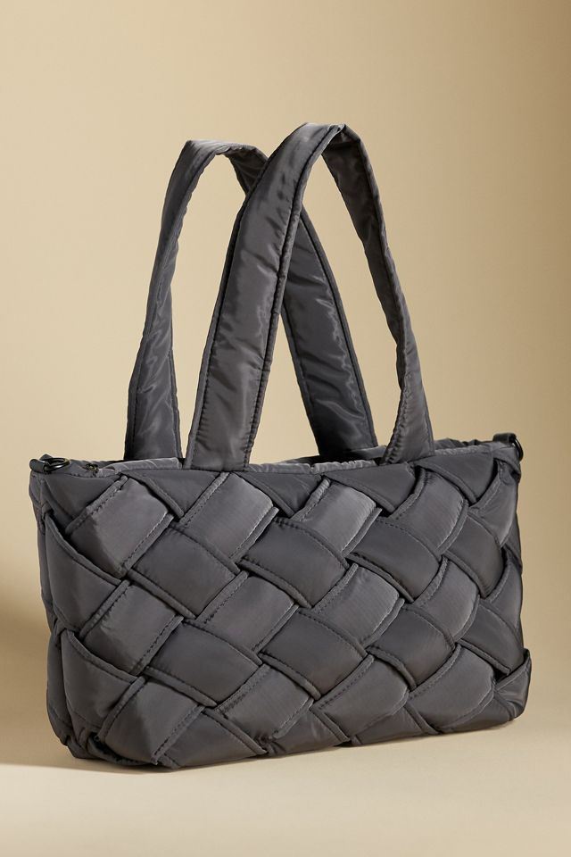 Leyten Puffy Woven Tote #1